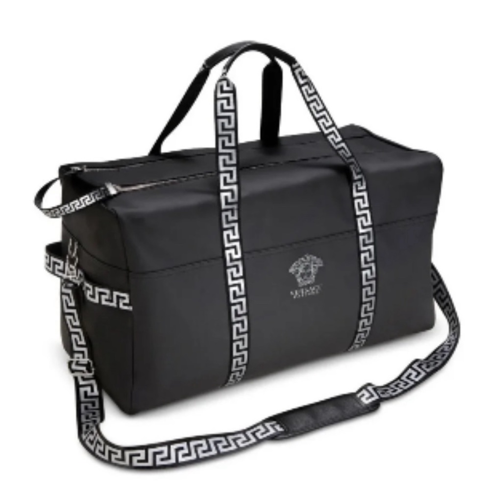 Versace Parfums Duffle Bag Travel Gym Weekender Duffel Bag - New